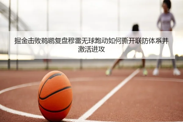 掘金击败鹈鹕复盘穆雷无球跑动如何撕开联防体系并激活进攻